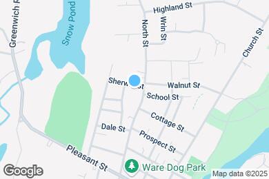 Map image of the property - 25 Sherwin St