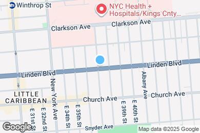 Map image of the property - 435 Linden Blvd