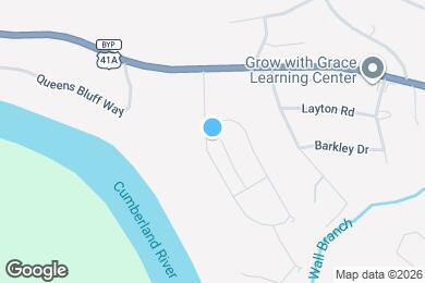 Map image of the property - 1090 Bluffton Cir