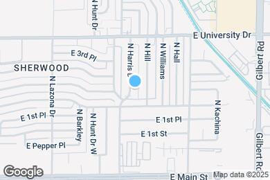 Map image of the property - 231 N Harris Dr