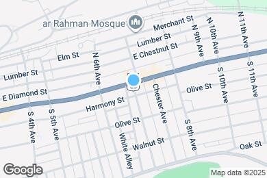 Map image of the property - 3xx N 1st Ave