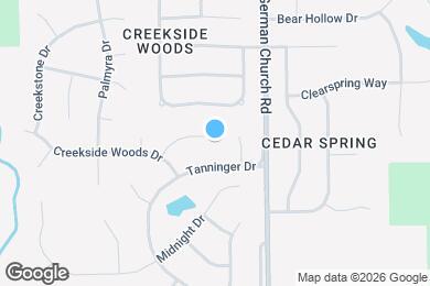 Map image of the property - 10833 Copiah Ct