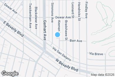 Map image of the property - 705 Keenan St