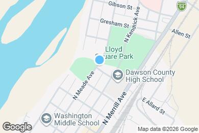 Map image of the property - 220 W Allard St