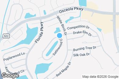 Map image of the property - 234 Satinwood Cir