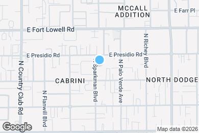 Map image of the property - 3040 N Sparkman Blvd