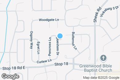 Map image of the property - 1413 Bluestem Dr