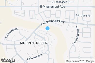 Map image of the property - 1336 S Duquesne Cir