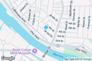 Map image of the property - 55 W 3rd St