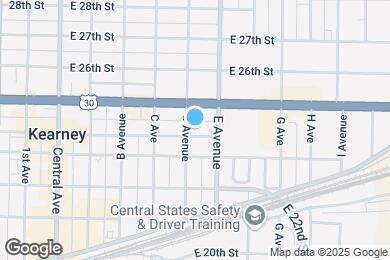 Map image of the property - 402 E 24th St