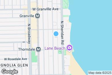 Map image of the property - 6011 N Kenmore St