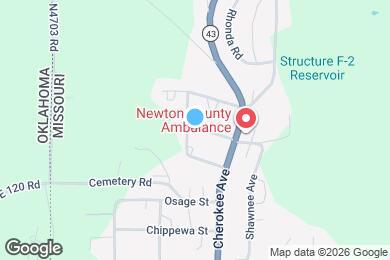 Map image of the property - 804 Thurman St