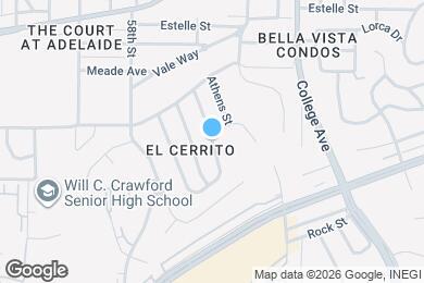 Map image of the property - 4250 E Overlook Dr