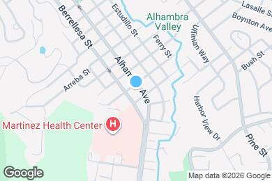 Map image of the property - 2010 Alhambra Ave