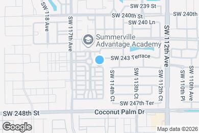 Map image of the property - 11471 SW 244th Ter