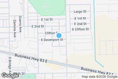 Map image of the property - 1812 Davenport St