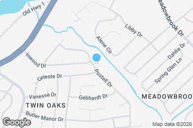 Map image of the property - 3476 Postell Dr