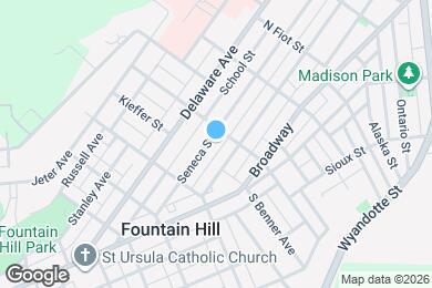 Map image of the property - 1014 Seneca St