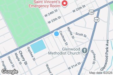 Map image of the property - 2623 Chestnut St