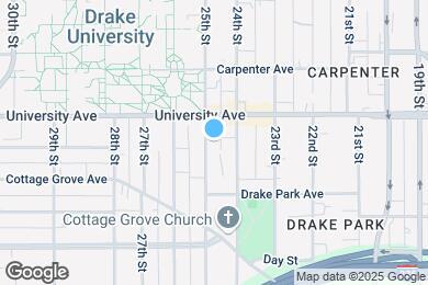 Map image of the property - 1151 25th St