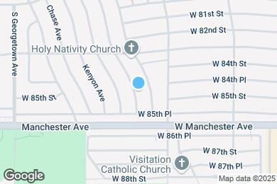 Map image of the property - 8364 Westlawn Ave