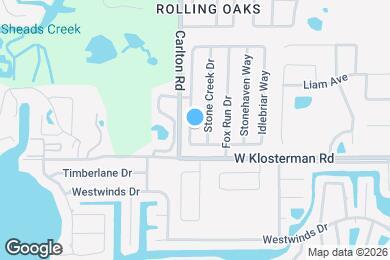 Map image of the property - 1705 Coppertree Dr