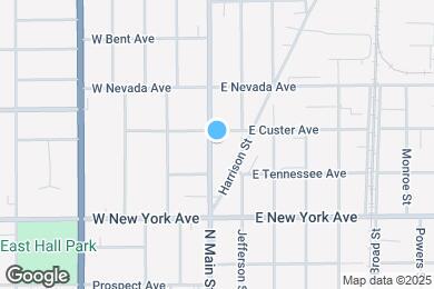 Map image of the property - 1328 N Main St