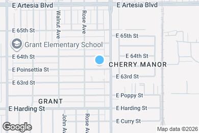 Map image of the property - 1849 E Poinsettia St