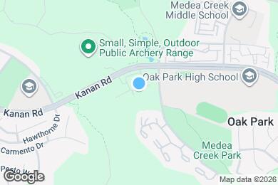 Map image of the property - 5530 Spanish Oak Ln