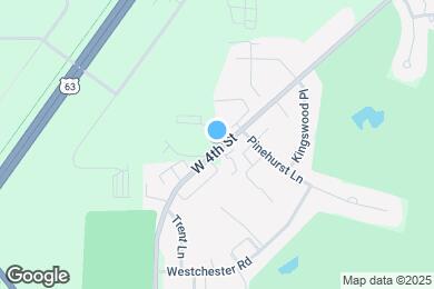 Map image of the property - 3844 W 4th St