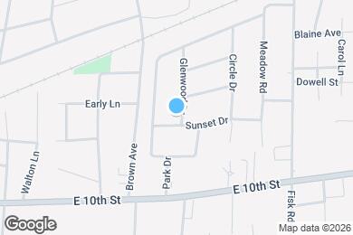 Map image of the property - 910 Sunset Dr