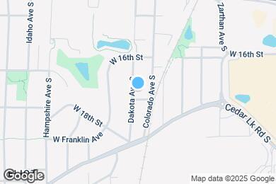 Map image of the property - 1651 Dakota Ave S