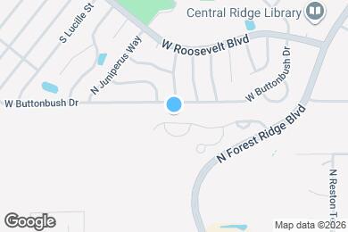 Map image of the property - 839 W Sunbird Path