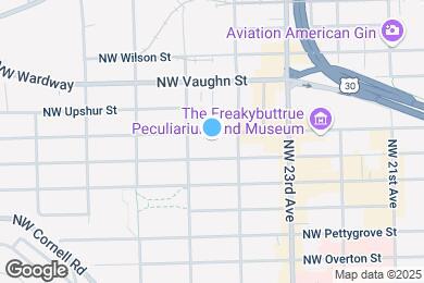 Map image of the property - 2446 NW Thurman St
