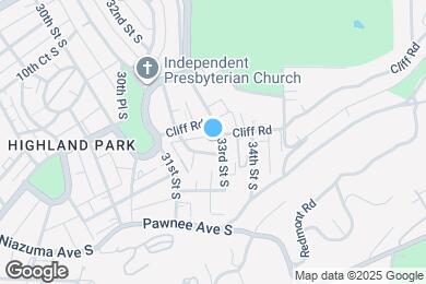 Map image of the property - Cliff Place