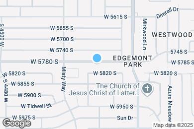 Map image of the property - 4151 W 5780 S