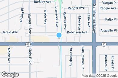 Map image of the property - 2615 El Camino Real