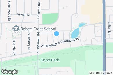 Map image of the property - 1310 S Sir Galahad Ln