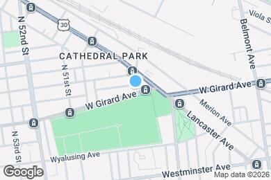 Map image of the property - 4911 W Girard Ave