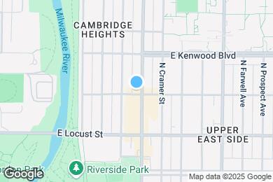Map image of the property - 1726 East Linnwood Avenue
