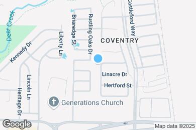 Map image of the property - 12104 Worchester Dr