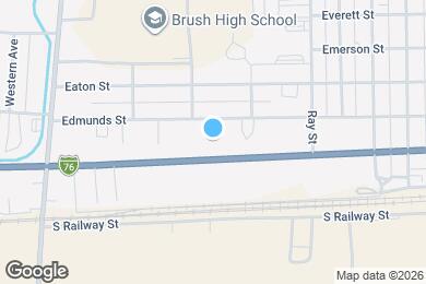Map image of the property - 1213 1/2 Edison St