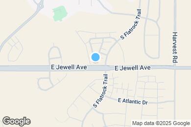Map image of the property - 1876 S Flat Rock Way