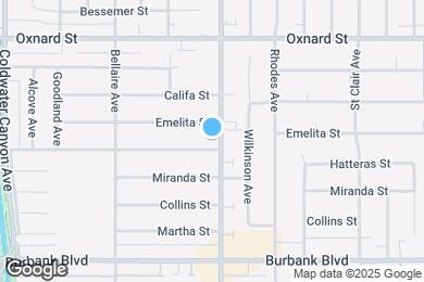 Map image of the property - 5805 Whitsett Ave