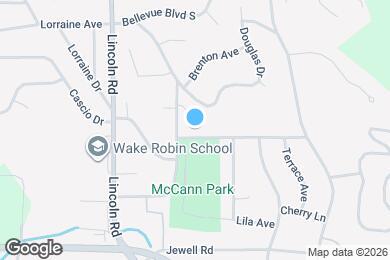 Map image of the property - 910 Harrington Ave