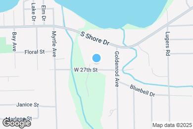 Map image of the property - 1065 W 27th St