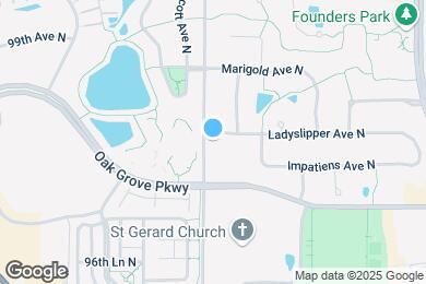 Map image of the property - 5043 Ladyslipper Ave N