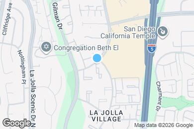 Map image of the property - 8581 Villa La Jolla Dr