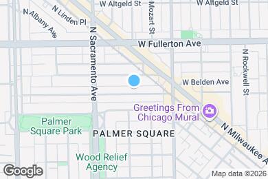 Map image of the property - 2864 W Lyndale St