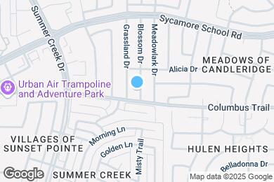 Map image of the property - 7828 Blossom Dr